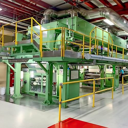 Large machine used to apply highly specialized films and coatings.